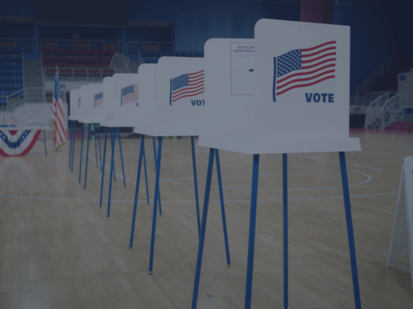 Voting booths in the United States