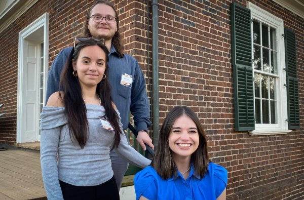 Students at Longwood University who participated in Declaration Next