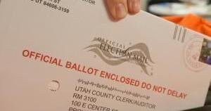 Photo of voting by mail