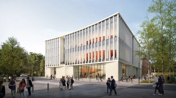 Rendering of the forthcoming Karsh Institute Building