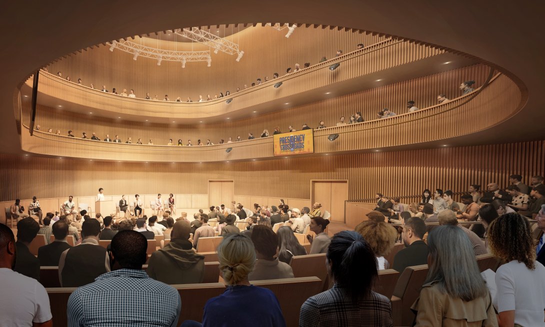 Model of auditorium